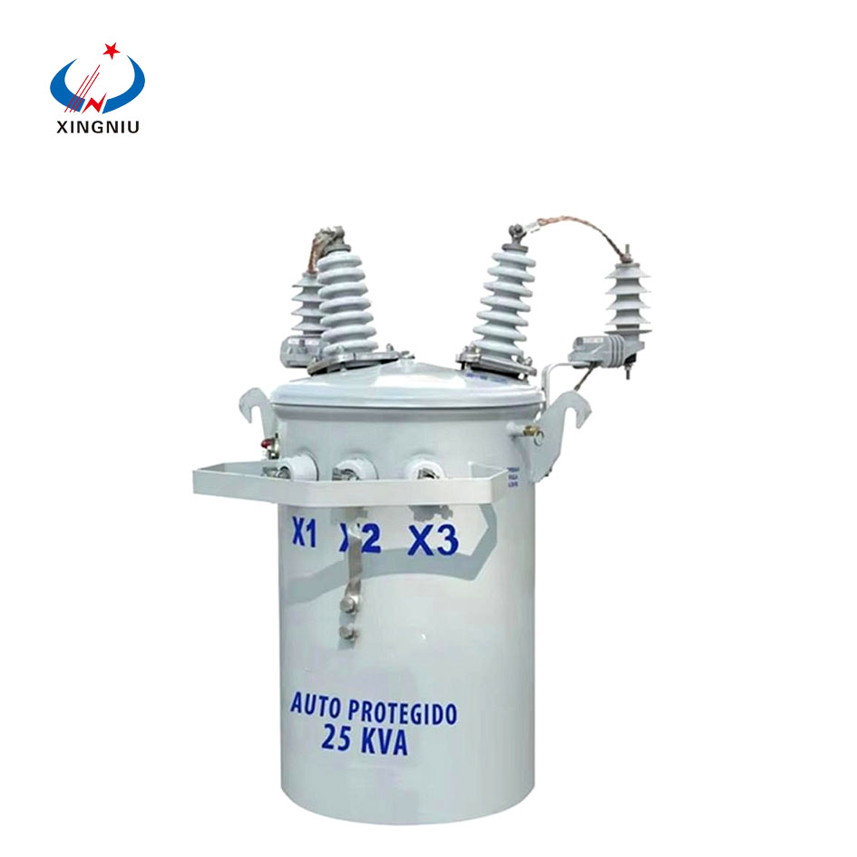 single phase pole mounted transformer