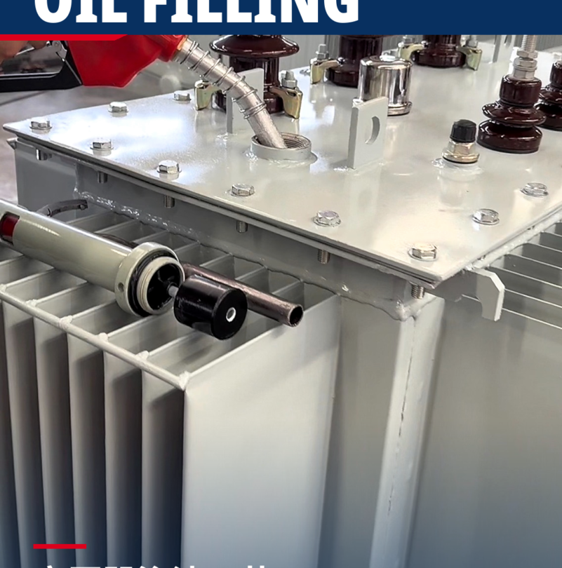 Transformer oil filling